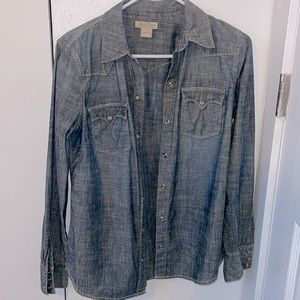 Lucky brand button down top